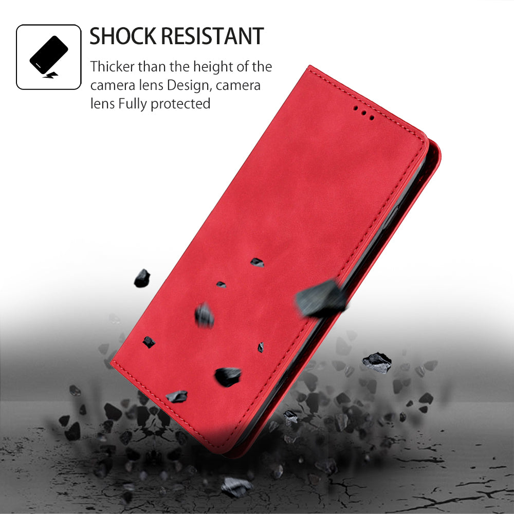 For Google Pixel 7a Drop-proof PU Leather Phone Case with Card Holders Skin-touch Feeling Magnetic Auto-absorbed Stand Flip Folio Phone Cover For Google Pixel 7a Drop-proof PU Leather Phone Case with Card Holders Skin-touch Feeling Magnetic Auto-absorbed Stand Flip Folio Phone Cover